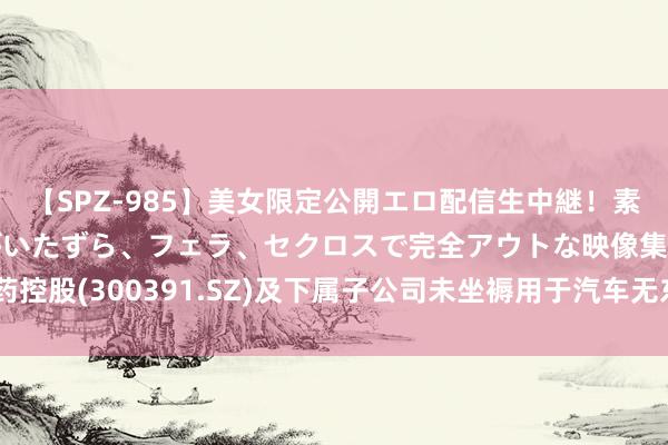 【SPZ-985】美女限定公開エロ配信生中継！素人娘、カップルたちがいたずら、フェラ、セクロスで完全アウトな映像集 长药控股(300391.SZ)及下属子公司未坐褥用于汽车无东谈主驾驶的家具、建造