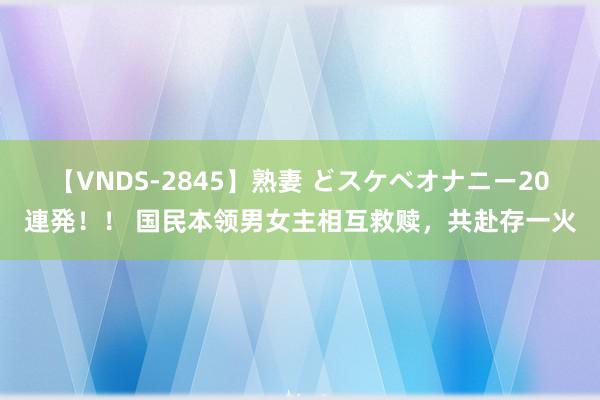 【VNDS-2845】熟妻 どスケベオナニー20連発!! 国民本领男女主相互救赎,共赴存一火