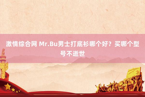激情综合网 Mr.Bu男士打底衫哪个好？买哪个型号不逝世