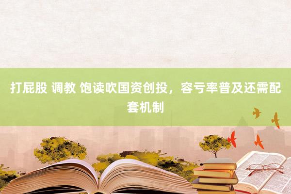 打屁股 调教 饱读吹国资创投，容亏率普及还需配套机制